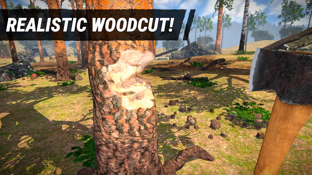 Lumberjack Simulator 3D — screenshot 1