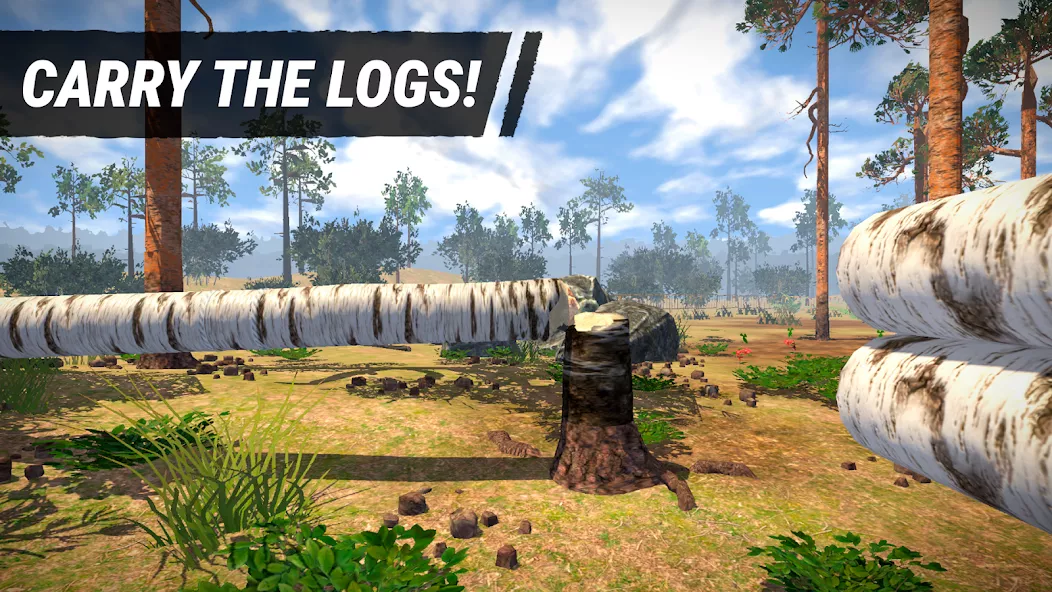 Lumberjack Simulator 3D — screenshot 1