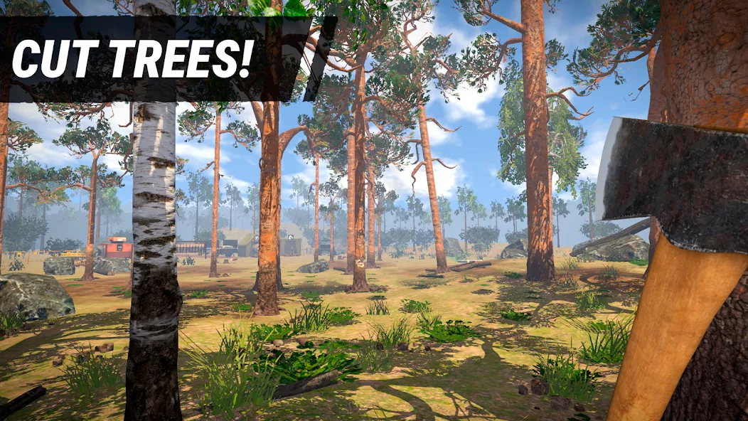 Lumberjack Simulator 3D — screenshot 1