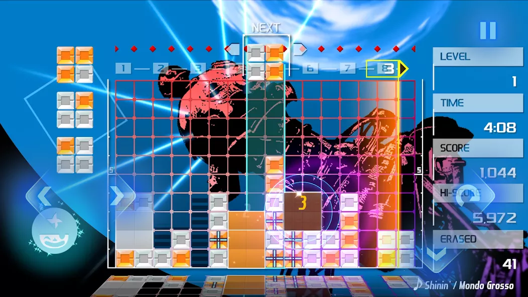 LUMINES REMASTERED — screenshot 1