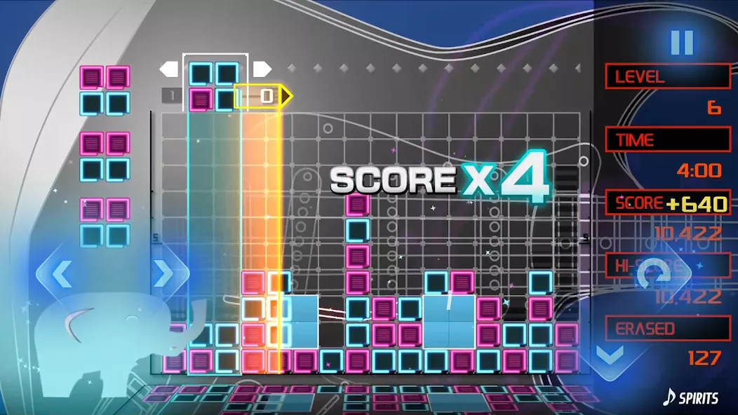 LUMINES REMASTERED — screenshot 1