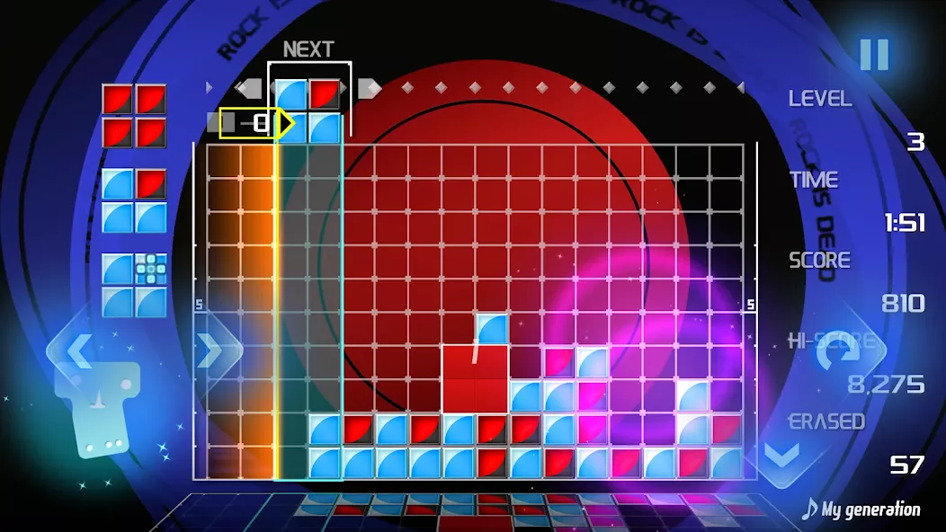 LUMINES REMASTERED — screenshot 1