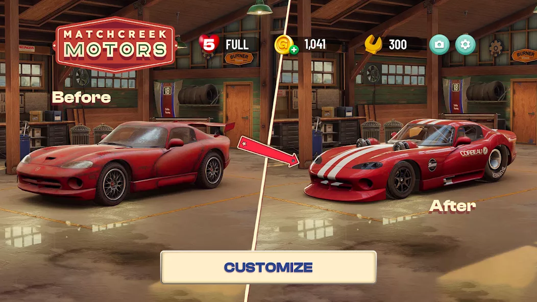 Matchcreek Motors: Custom Cars — screenshot 1