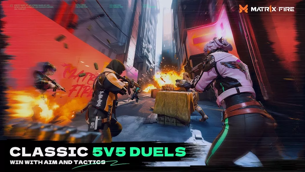 MATR1X FIRE — screenshot 1