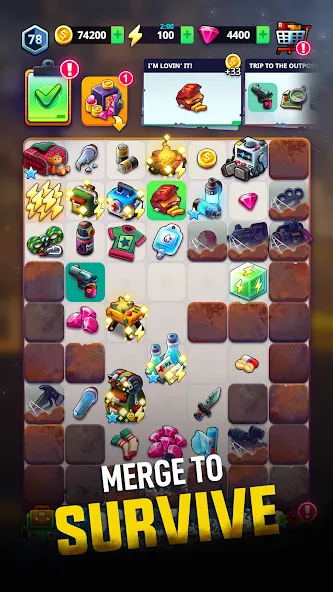 Merge 2 Survive: Zombie Game — screenshot 1