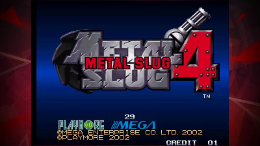 METAL SLUG 4 ACA NEOGEO