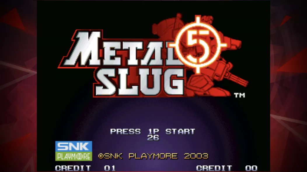 METAL SLUG 5 ACA NEOGEO