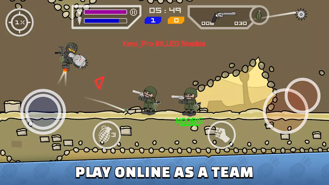 Mini Militia – Doodle Army 2 — screenshot 1