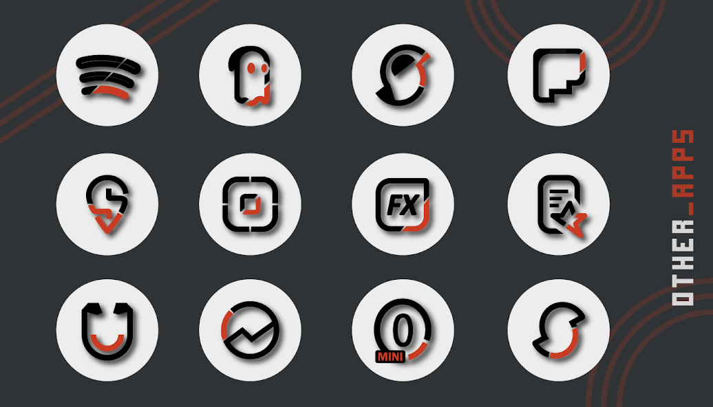MinmaRed Icon Pack
