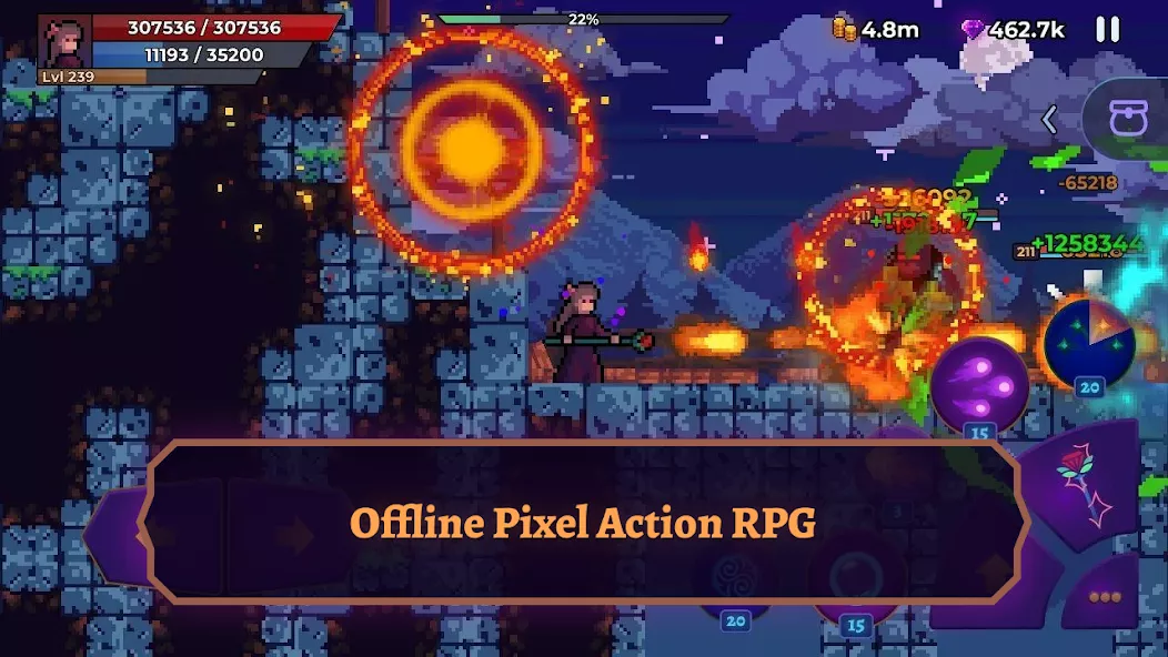 Moonrise Arena – Pixel RPG — screenshot 1