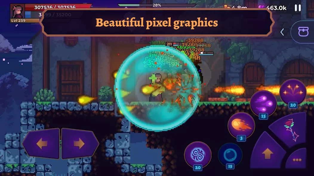 Moonrise Arena – Pixel RPG — screenshot 1