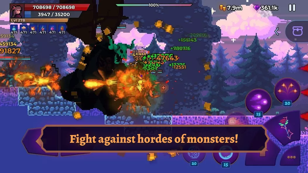 Moonrise Arena – Pixel RPG — screenshot 1