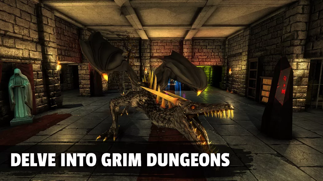 Moonshades Offline Dungeon RPG — screenshot 1