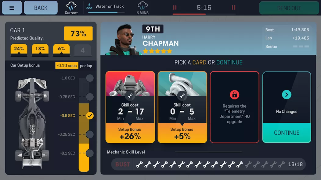 Motorsport Manager Mobile 3 — screenshot 1