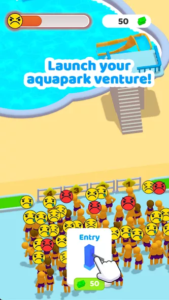 My Aquapark: Idle Water Empire — screenshot 1