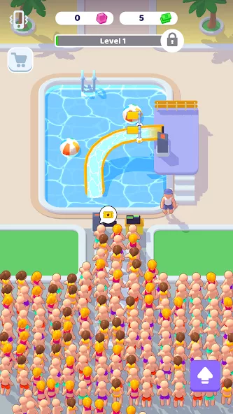 My Aquapark: Idle Water Empire — screenshot 1