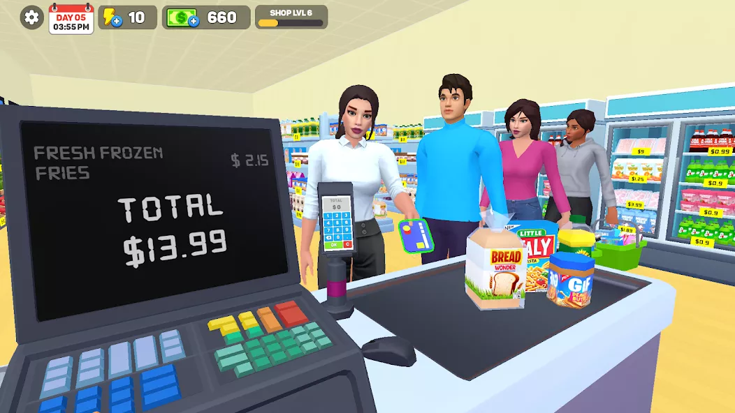 Supermarket Store Simulator