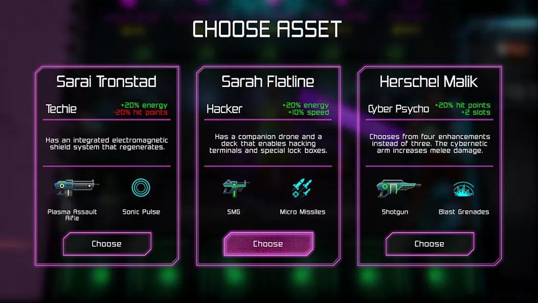 Neon Chrome — screenshot 1