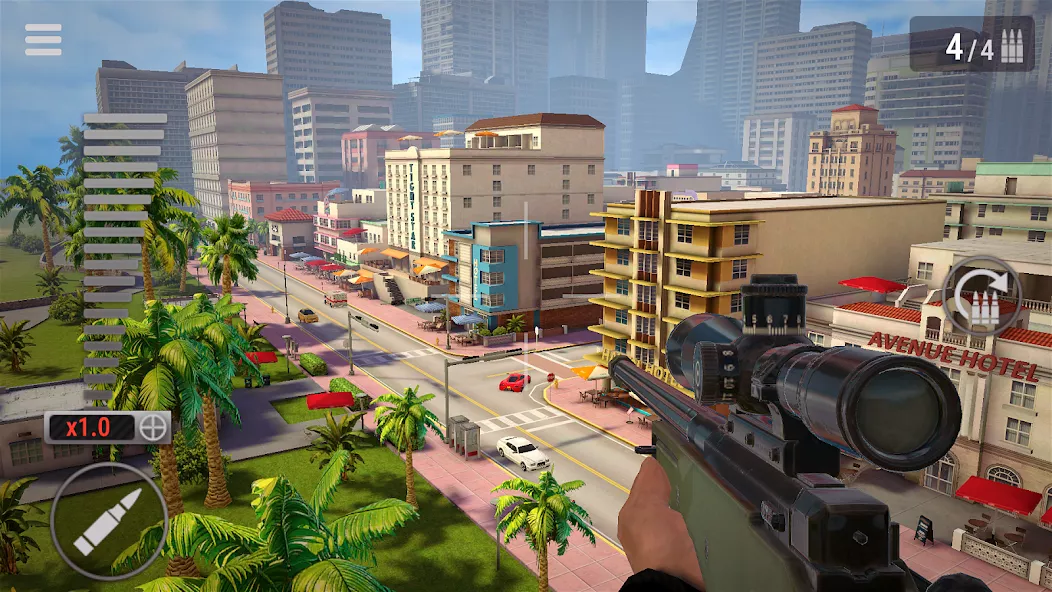 Neon Sniper: FPS Crime Shooter 截图
