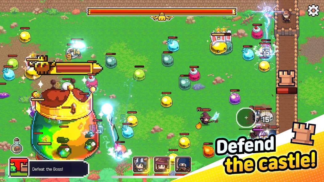No More Slimes!!: Idle Action — screenshot 1