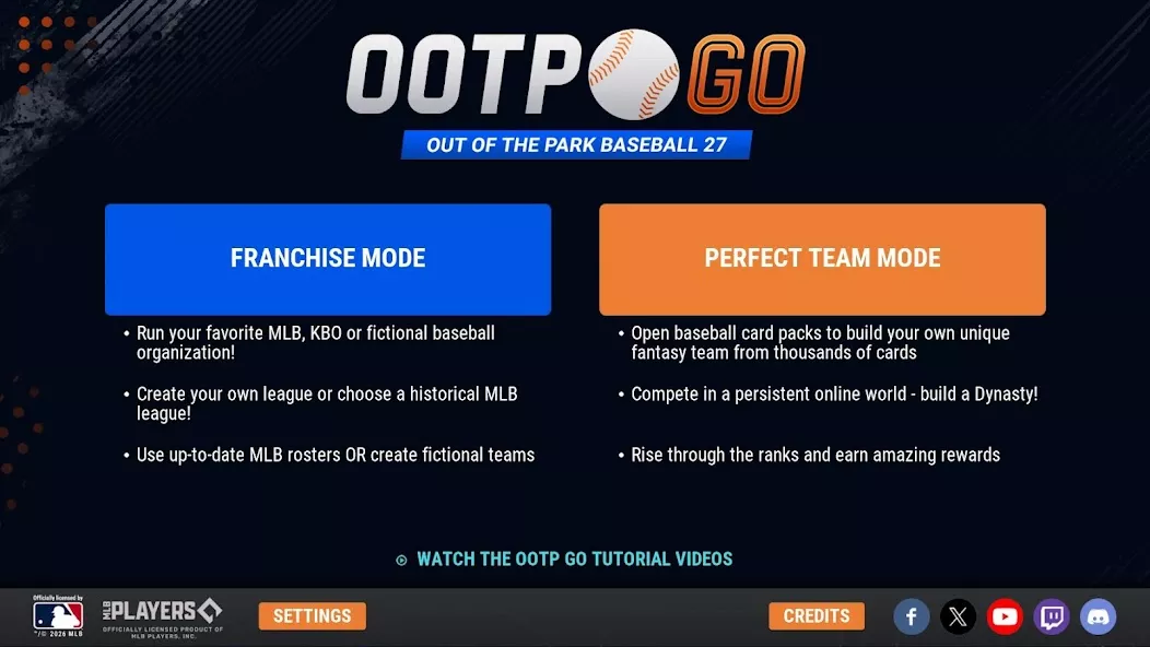 OOTP Baseball 27 Go! — screenshot 1