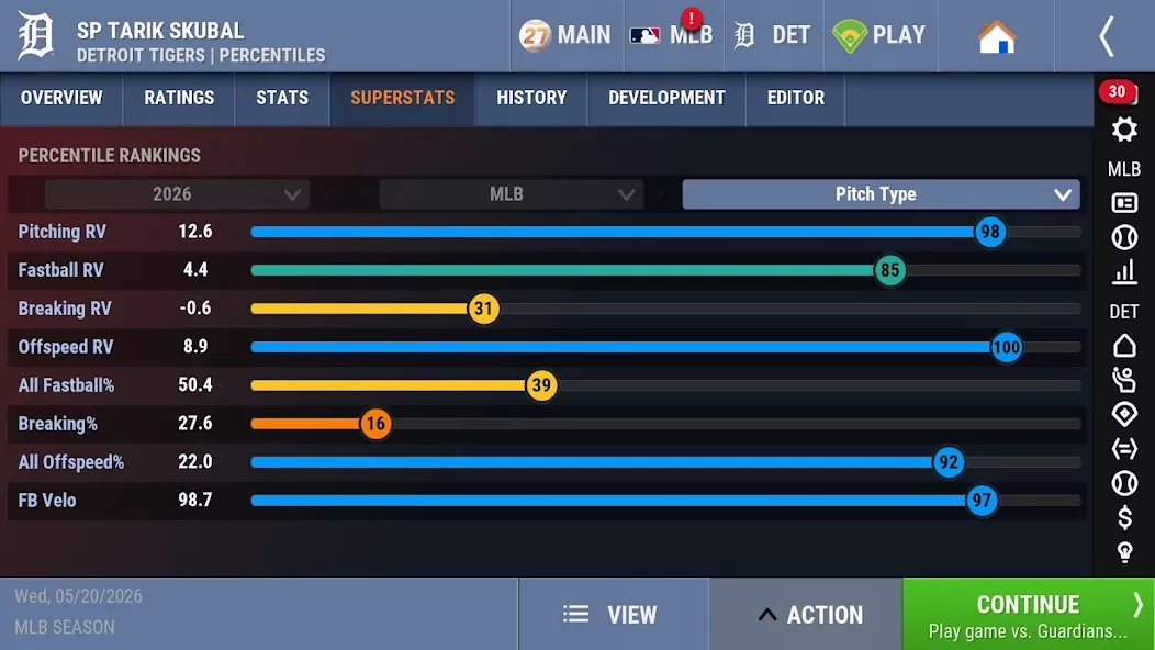 OOTP Baseball 27 Go! — screenshot 1