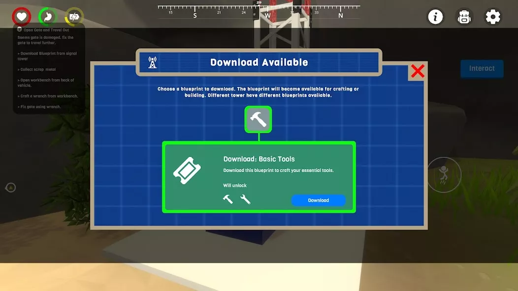 Outbound Travelling Simulator — screenshot 1