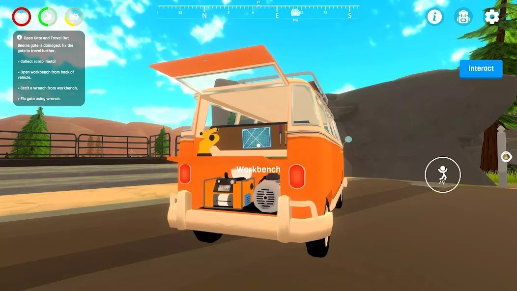 Outbound Travelling Simulator — screenshot 1