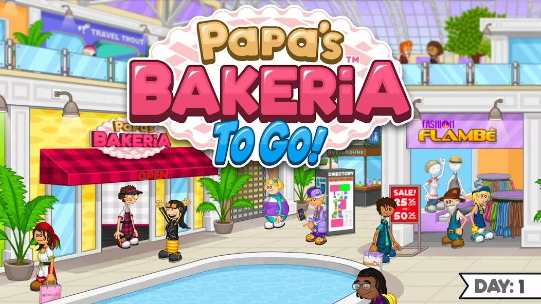 Papa’s Bakeria To Go!