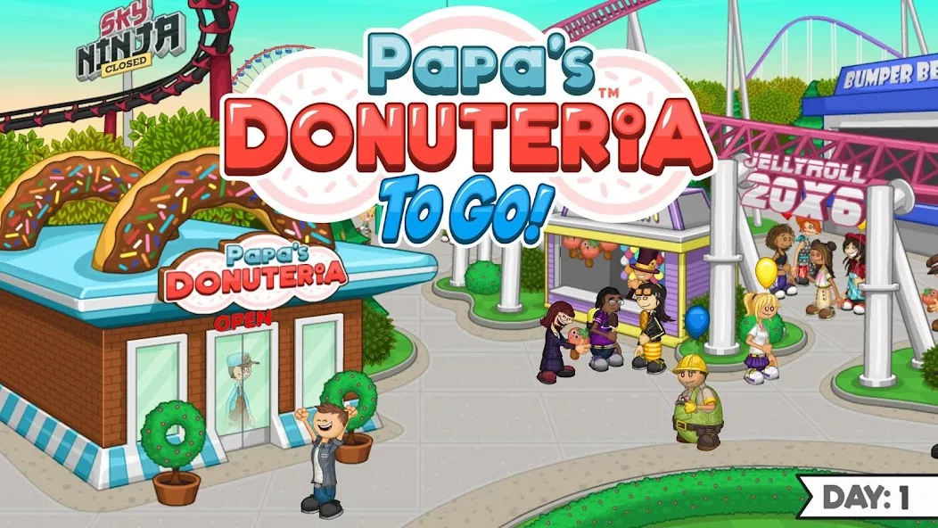Papa’s Donuteria To Go!