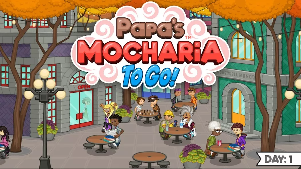 Papa’s Mocharia To Go! — screenshot 1