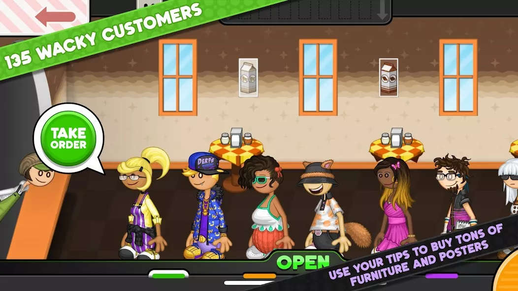 Papa’s Mocharia To Go! — screenshot 1