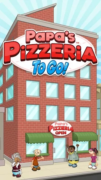 Papa’s Pizzeria To Go! — screenshot 1