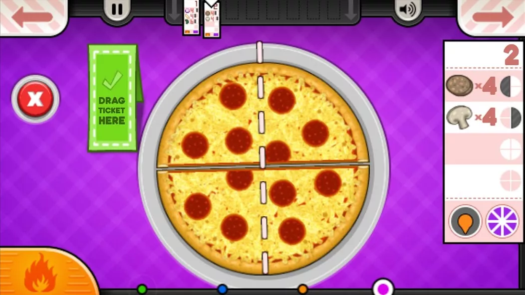 Papa’s Pizzeria To Go! — screenshot 1