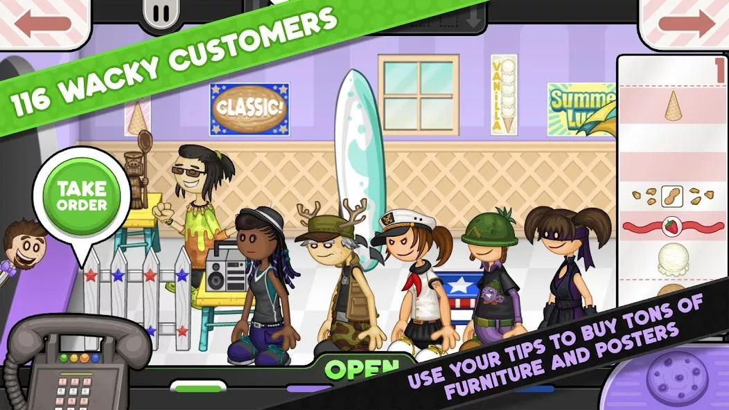 Papa’s Scooperia To Go