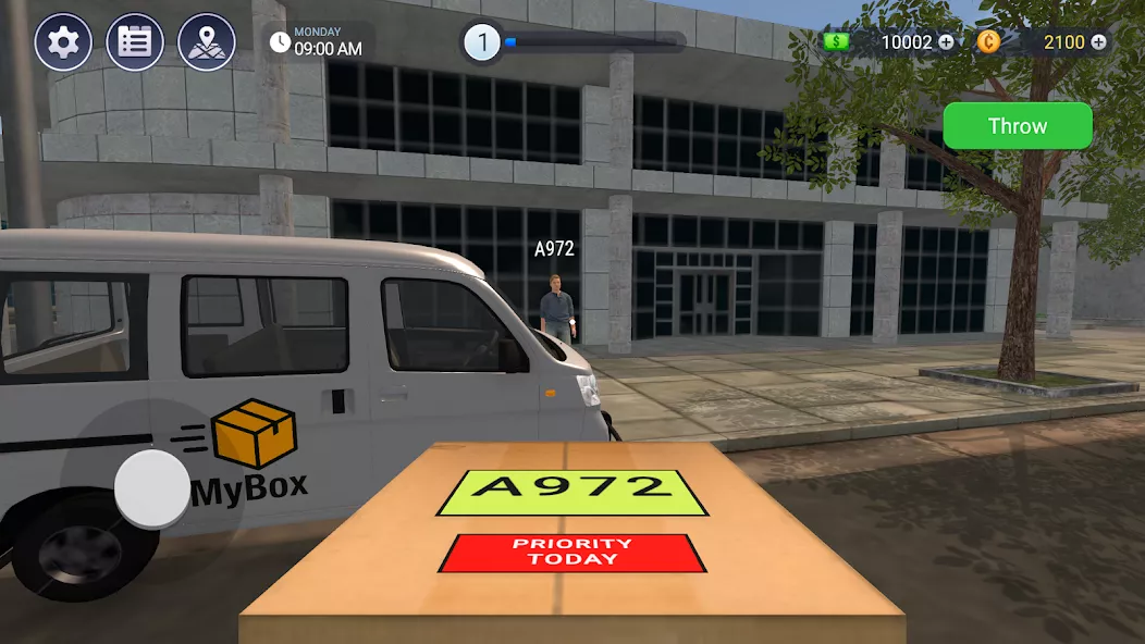 Parcel Delivery Simulator — screenshot 1