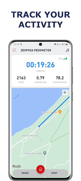 Pedometer app – Step Counter