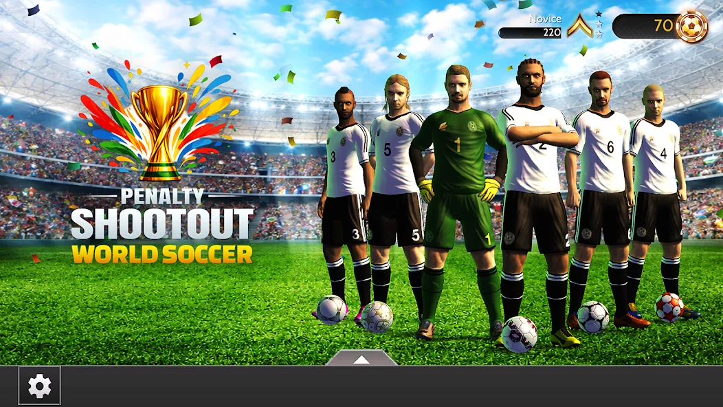 Penalty Shootout World Soccer — screenshot 1