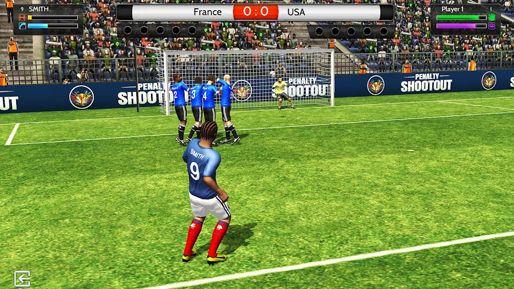Penalty Shootout World Soccer — screenshot 1