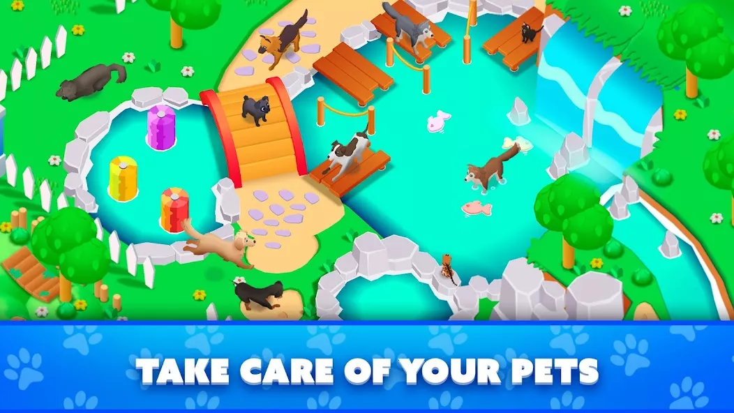 Pet Rescue Empire Tycoon Game — screenshot 1