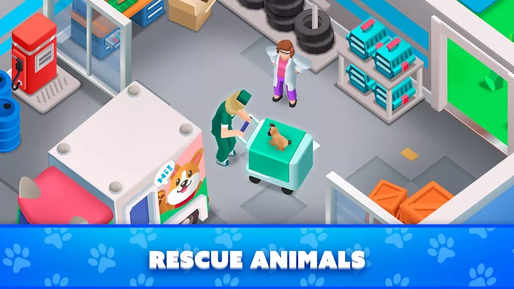 Pet Rescue Empire Tycoon Game — screenshot 1