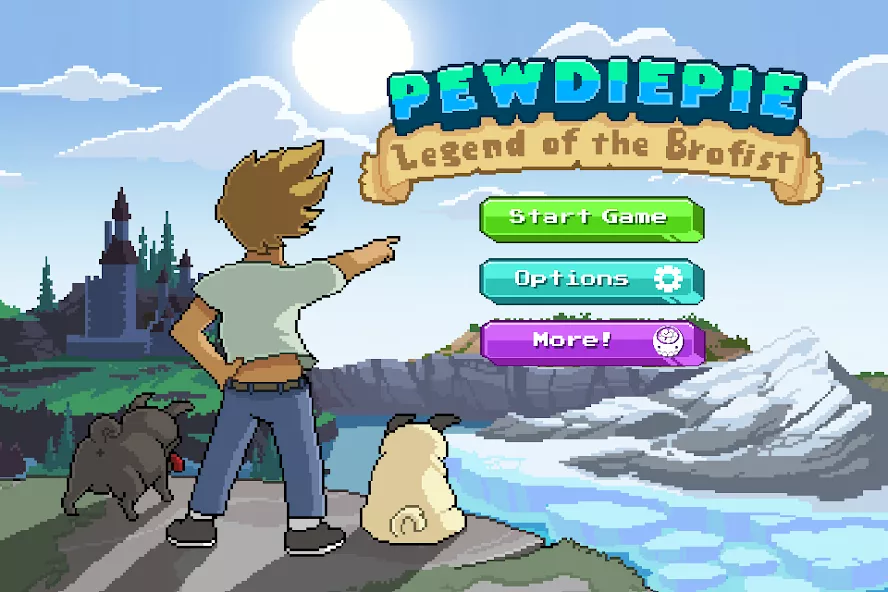 PewDiePie: Legend of Brofist — screenshot 1