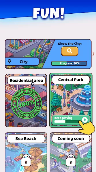 Picture Builder – Puzzle Game — screenshot 1