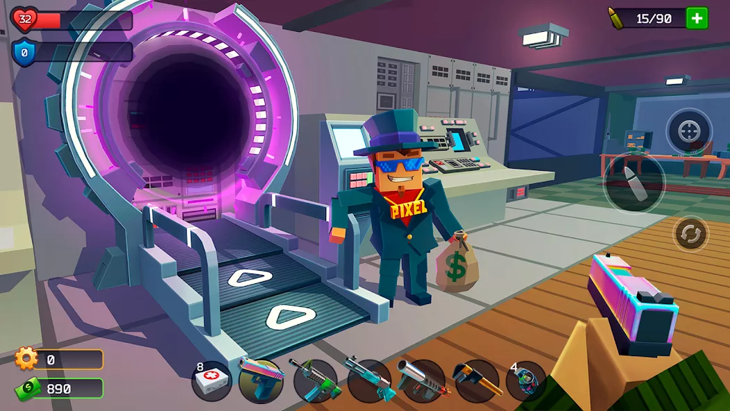 Pixel Combat: Zombies Strike — screenshot 1
