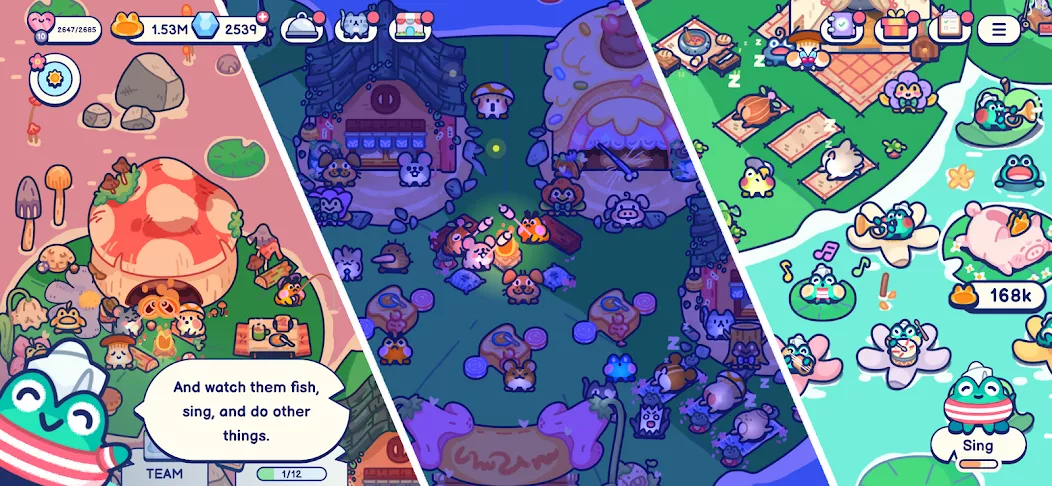 Pond Pals: Cozy Glamping Game — screenshot 1