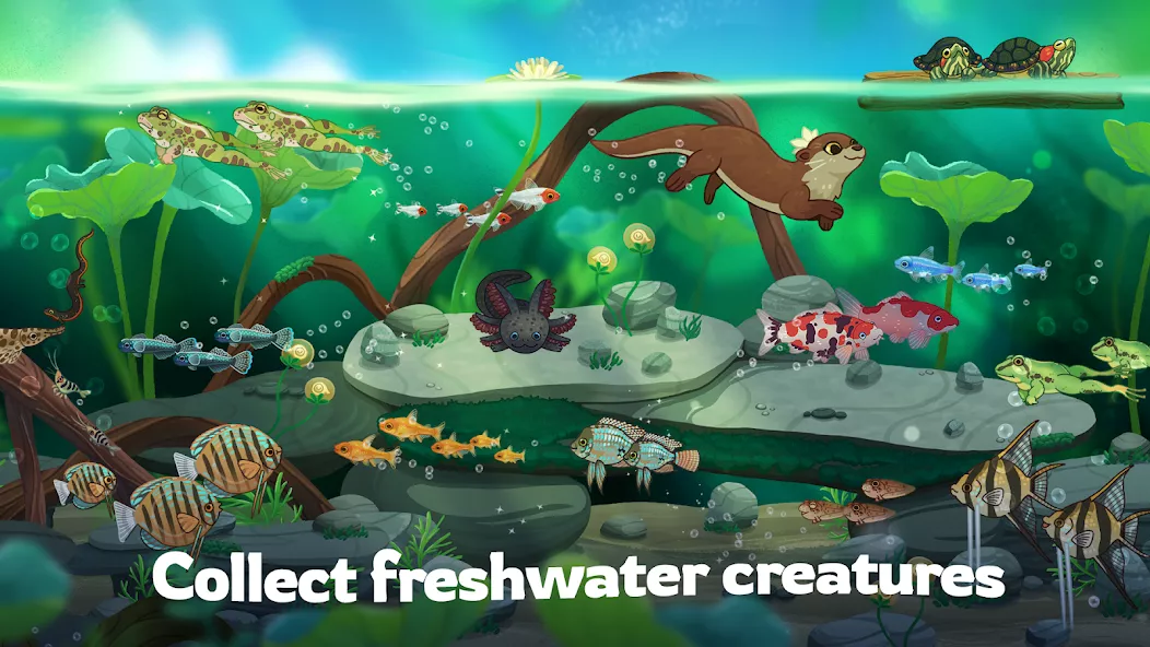 Pondlife – Relaxing Fish Game — screenshot 1