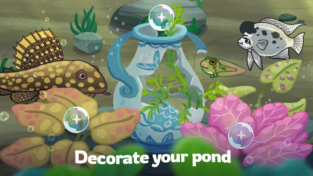 Pondlife – Relaxing Fish Game — screenshot 1