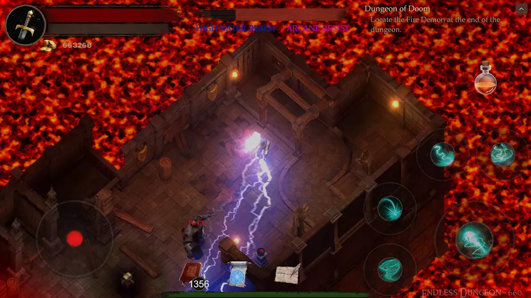 Powerlust: Offline Dungeon RPG — screenshot 1