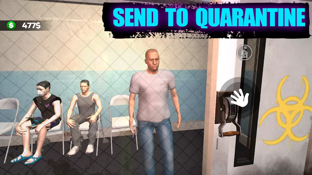 Quarantine Zombie Simulator 3D — screenshot 1