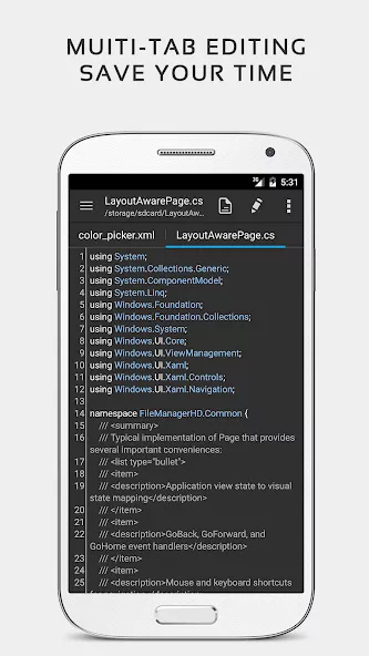 QuickEdit Text Editor Pro — screenshot 1